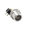 GX12 Aviation Connector 2Pin Standard Type Right Angled Male Socket for PCB