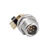 GX12 Right Angled Connector GX12-6 Pin Male and Female Right Angled Socket for PCB