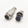 10pcs 8 Pin Connector Male and Female Straight 16mm Circular Male Female Cable Connector