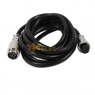 10pcs GX16-10 Testa Maschile/Femminile Head Aviation Cable Cordset Plug Cavo elettrico 1M