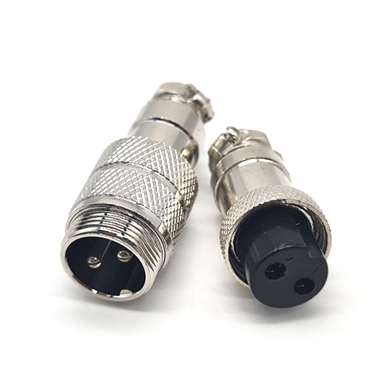 10pcs GX16 2 Pin Connector Straight Male Female Docking Cable Connector