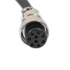 10pcs GX16 9 Pin Air Plug Cable Doble hembra conector de aviación cable eléctrico 1M