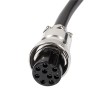 10pcs GX16 9 Pin Female Head Plug Cable IP67 Cabo de Aviação Impermeável 1M