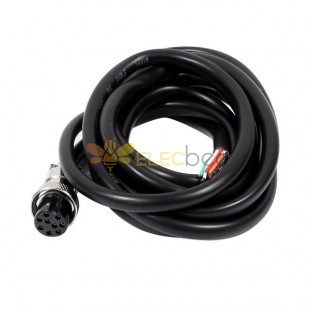 9 Pin GX16 Female Head Plug Cable IP67 Waterproof Aviation Cable 1M