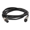 Aviation Cable 10 pin GX16 Double Ended Female Plug Circular Aviation Plug Extension Cable 1M