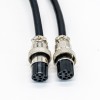 Aviation Cable Connectors GX16 9 Pin Air Plug Cable Double Female Cable 1M