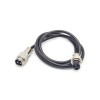 Aviation Coaxial Cable GX16-3 Pin Cable Cordset Air Plug Male to Female Connector Cable Assemblies 1M