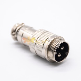 Aviation Connector Market GX16-4P Homme Socket Straight IP55 Waterproof Docking Cable Connector