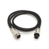 Coax Extension Cable Male to Female GX16 Plug Cable 7 Pin Aviation Socket Plug Cable 1M