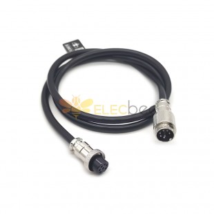 Coax estensione cavo maschio a femmina GX16 Plug Cable 7 Pin Cavo plug per l'ingranaggio 1M
