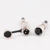 GX16 2-контактный разъем для мужчин и женщин, разъем для стыковочного кабеля, прямой кабельный разъем IP67, водонепроницаемый
