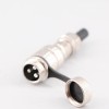 GX16 3 Core Aviation Connector Male and Female Straight Metal Wiring Aviation Plug IP67 Waterproof