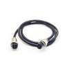 GX16 4 Cable Double Female Head Aviation Cordset 1M