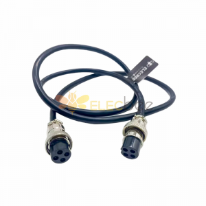 GX16 4 Pin Aviation Cable Assemblies Air Male Female Connector Plug Cable 1M