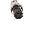 GX16-5 Pin Male to Female Air Plug Aviation Connector Straight Cable 1M