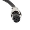 GX16-6 Pin Female to Female Double Ended Assembly Plug Cables 1M