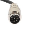 GX16 8p Mâle Mâle Air Plug Butt Joint Connecteurs avec câble d\'extension 1M