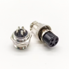 10pcs GX16 5 Pin Connector Satraight Waterproof Male Female Aviation Connector