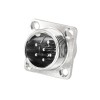 16mm Metal Square Flange Mount GX16 6-Pin Connector Male and Female Plug Socket