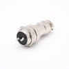 Aviation Plug 2 Pin Female and Male GX16 Straight 16mm Threads Electrical Connector