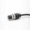 GX16 2 Pin Connector Female 2 Pin Straight Injection Cable 2meter