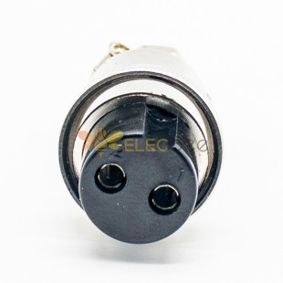 20pcs GX16 2 Pin разъем прямо стандартный тип женский тип приспоядного для кабеля