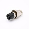 GX16 4 Pin Connector Straight Standard Type Female Pulg to Male Socket Rear Bulkhead Solder Type For Cable