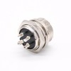 GX16 4 Pin разъем прямо стандартный тип женский pulg к мужской розетке Задняя Bulkhead Солдер Тип для кабеля