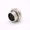 GX16 6 Pin Connector Standard Type Straight Female Pulg à Male Socket Front Bulkhead Solde Type Pour Câble