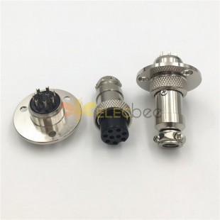GX16 9 Pin 16mm Aviation Plug Male Female Lectrical Connector Solder Cup