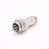 GX16 9 Pin Connector Straight Standard Type Female Pulg to Male Socket Rear Bulkhead Solder Type For Cable