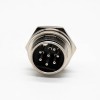 GX16 Connector 7 Pin Male Panel Receptacles Back Mount Straight Solder Cable Aviation Socket