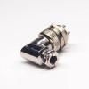 GX16 Connector Aviation Plug 3 Pin Right Angle Male Female Metal Solder