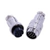 10pcs 14 Pin Circular Connector Straight GX20 Male and Female Docking Cable Plug