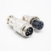 GX20 6 Pin Male Female connector Straight Male Female Docking Cable Plug
