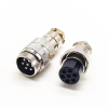 7 Pin Circular Connector GX20 Male Female Straight Butt-joint Connector