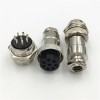 10pcs GX20 8 Pin Air Plug and Socket Straight Male/Female Connector