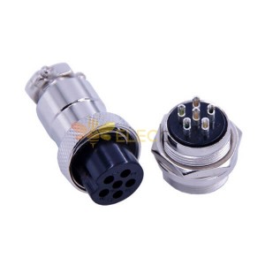 6 pin Aviation Cable Connector Automotive Electrical Connector Straight Male Socket and Female Plug