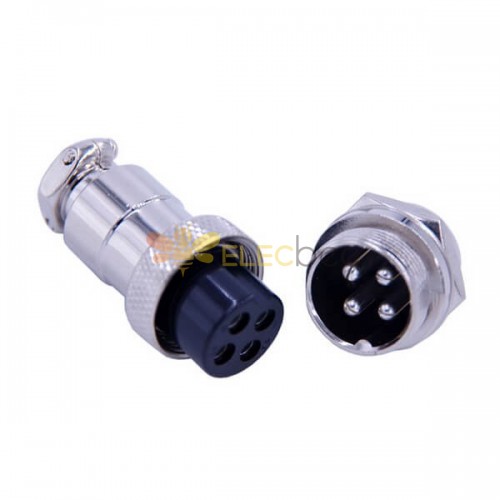 Details about   WP20 4Pin Waterproof Chassis Panel Mount Aviation Plug Cable Connector Com 