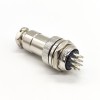 Gx20 Panneau Mount Connector 10 Pin Straight Male and Female Circular Aviation Connector