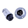 3 Pin Electrical Connector GX25 Straight Circular Aviation Connector