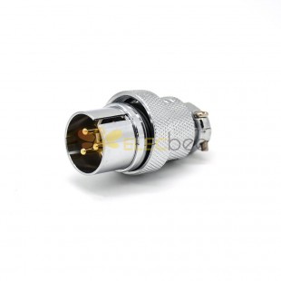 3Pin Connector GX25 Straight Male Cable Plug and Aviation Plug