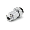 8 Pin Plug cable GX25 Straight Aviation Connector and Female Plug