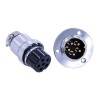 GX25 Connector Round Aviation Connector Male Female Straight Panel Mount