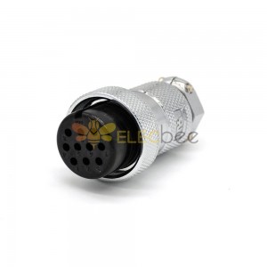 GX30 Aviation Plug 10 Pin Straight Female Connector for Cable