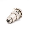 4 Pin Connector Homme Femme GX35 Straight Cable Metal Female Cable Plug Male Panel Receptacles