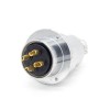 Reverse Gender Connector GX40 Straight 4 Pin Reverse Male Cable Plug Female Panel Receptacles Circular Round Flange