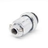 16 Pin Conector Cabo GX40 Metal Straight Female Cable Plug