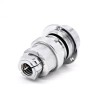 2 Pin Aviation Connector GX40 Straight Female Cable Plug Masculino Painel Receptacles 3 Buracos Flange