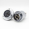Connecteur inverse GX48 4Pin Straight Male Plug to Female Socket